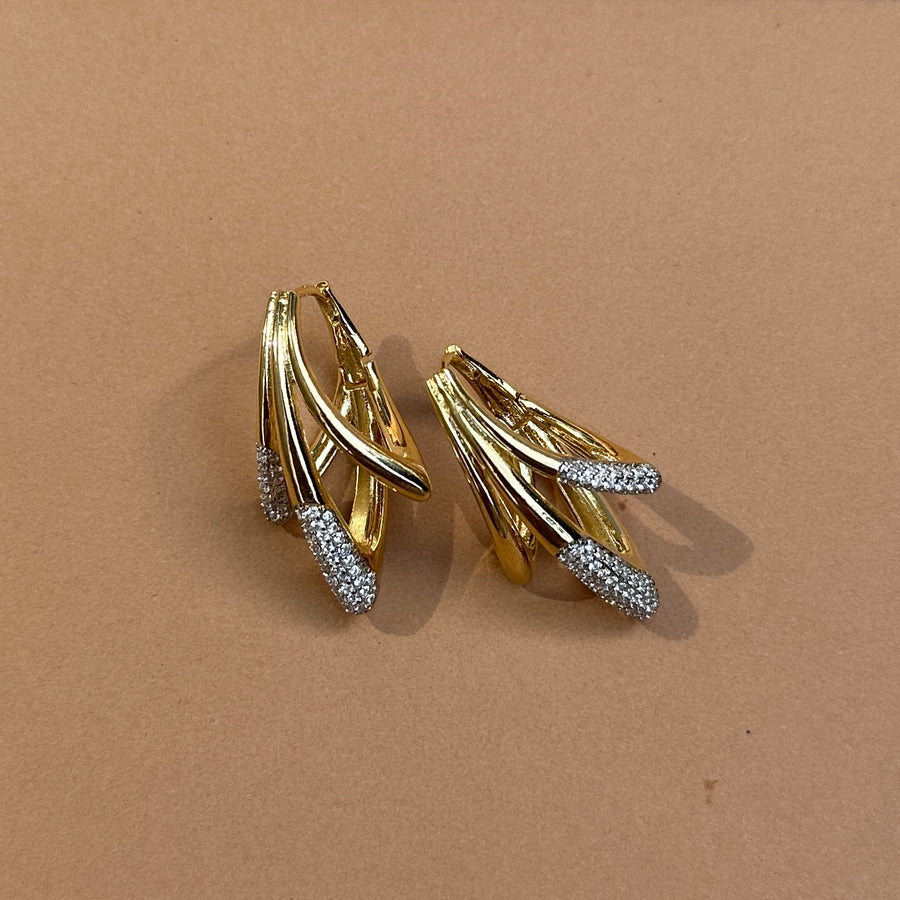 Triple Allure Hoops