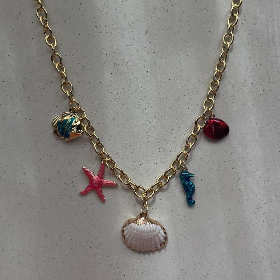 Charm Beachy Necklace