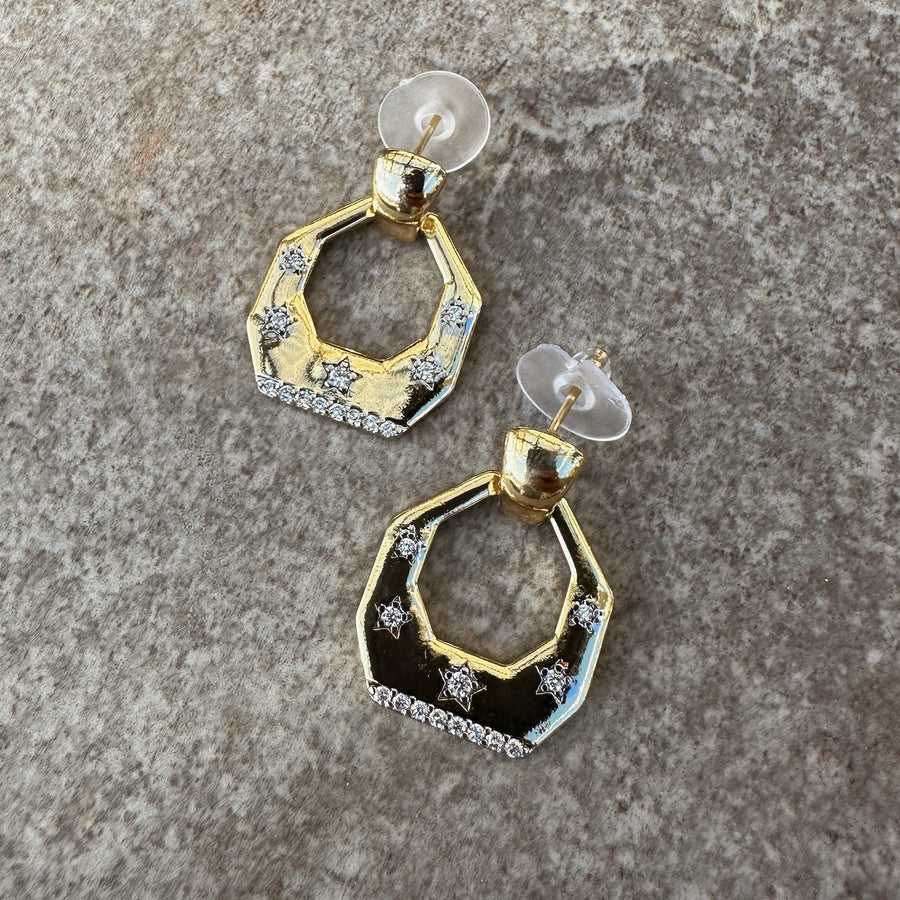 Lunar Star Earrings