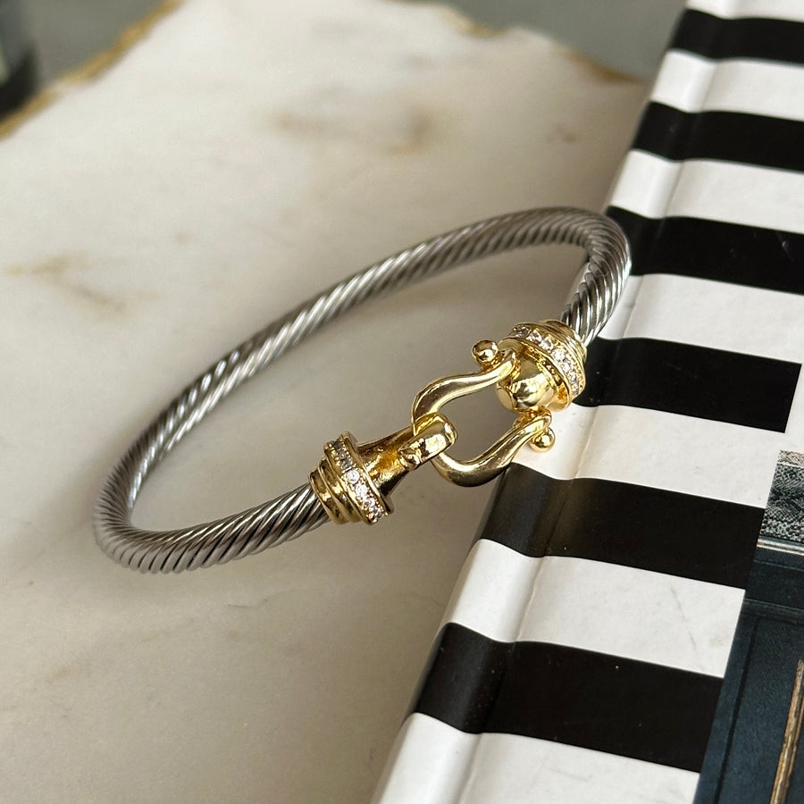 Cable Hook Bracelet