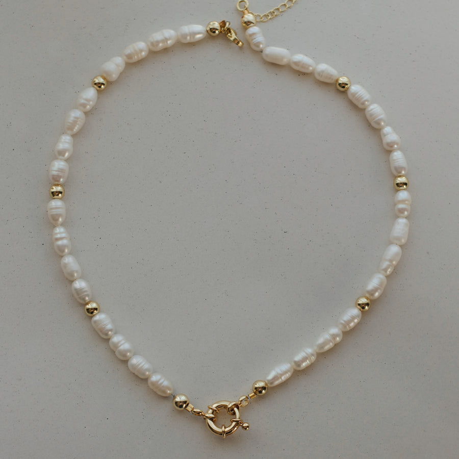 Pearl Toggle Necklace