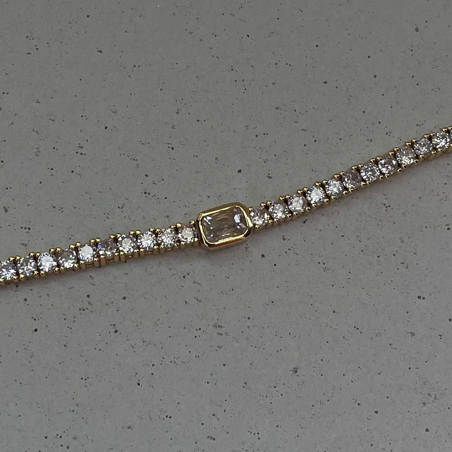 Solitaire Tennis Bracelet