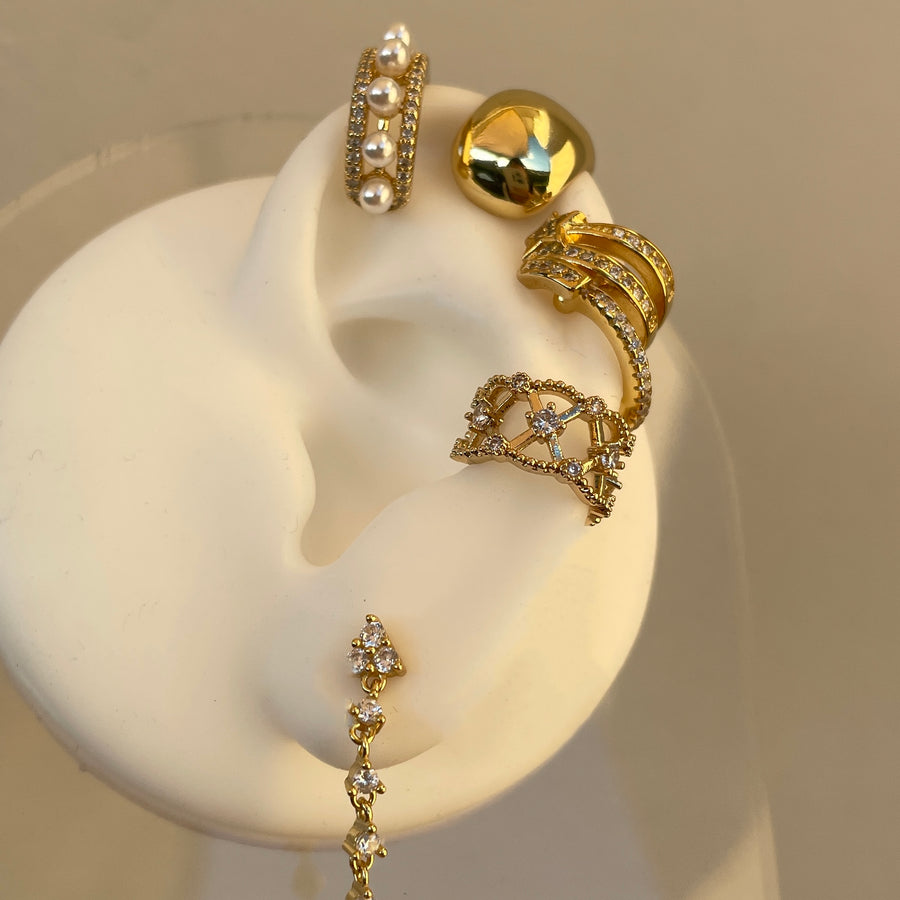 Crystal Earcuffs