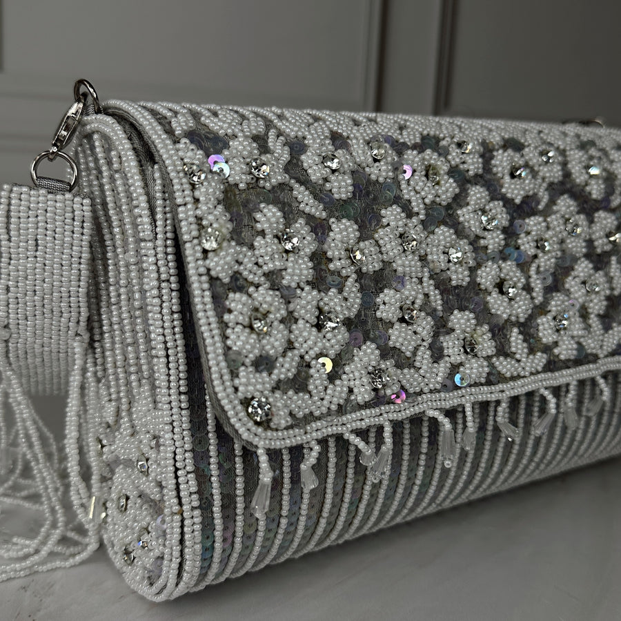 Flower Sequined Bag