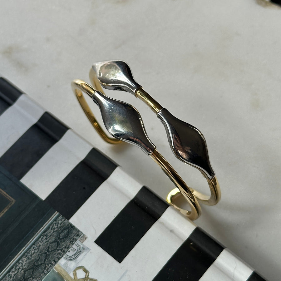 Flow Two Toned Bracelet
