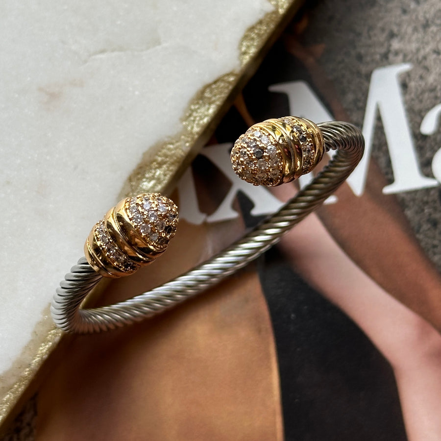 Crown Edge Bangle