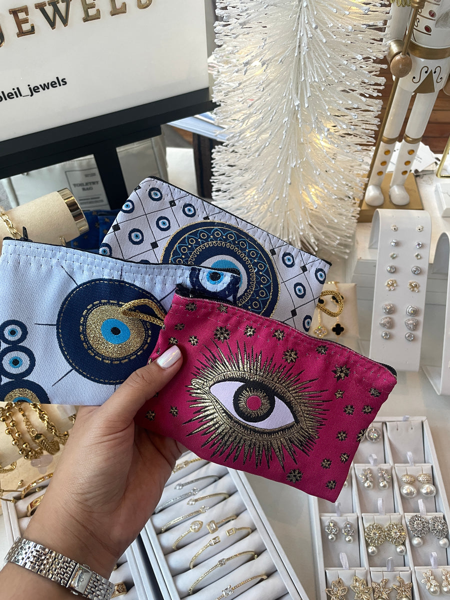 Evil eye pouches