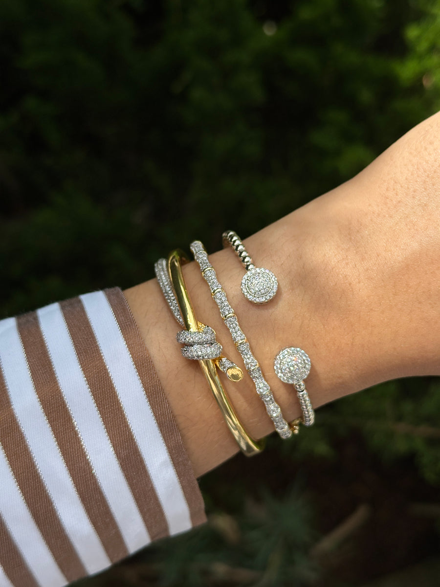 Dainty Shimmery Bangle
