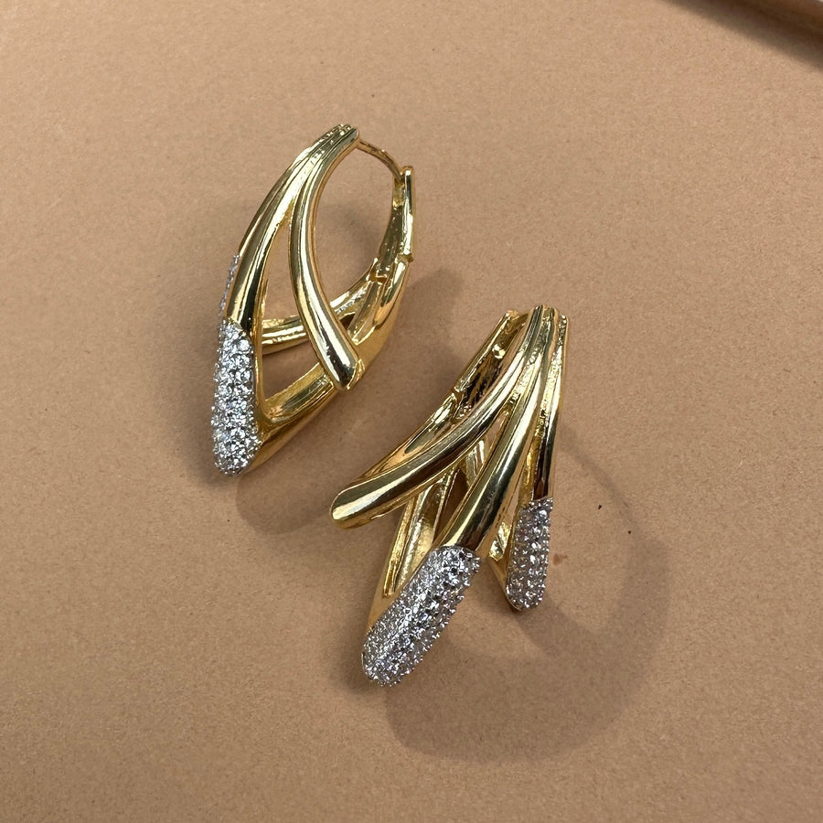 Triple Allure Hoops