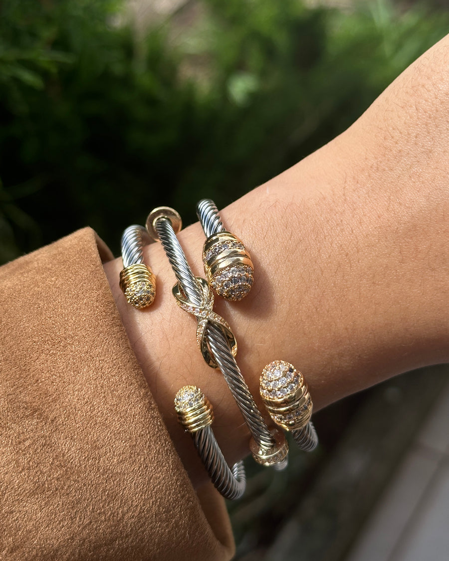 Crown Edge Bangle