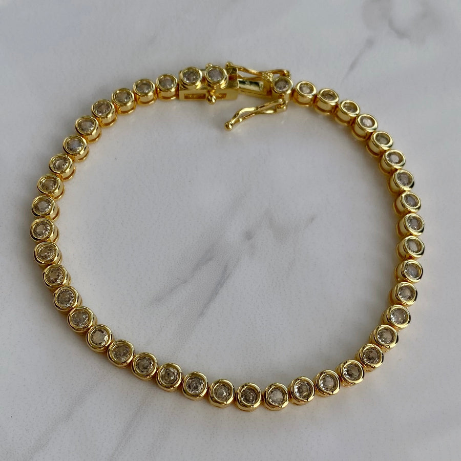 Round CZ Bracelet