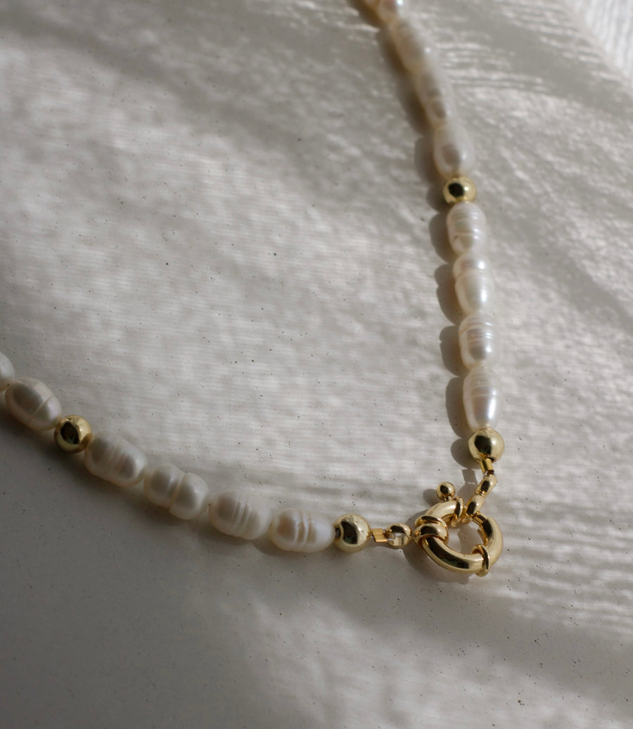 Pearl Toggle Necklace