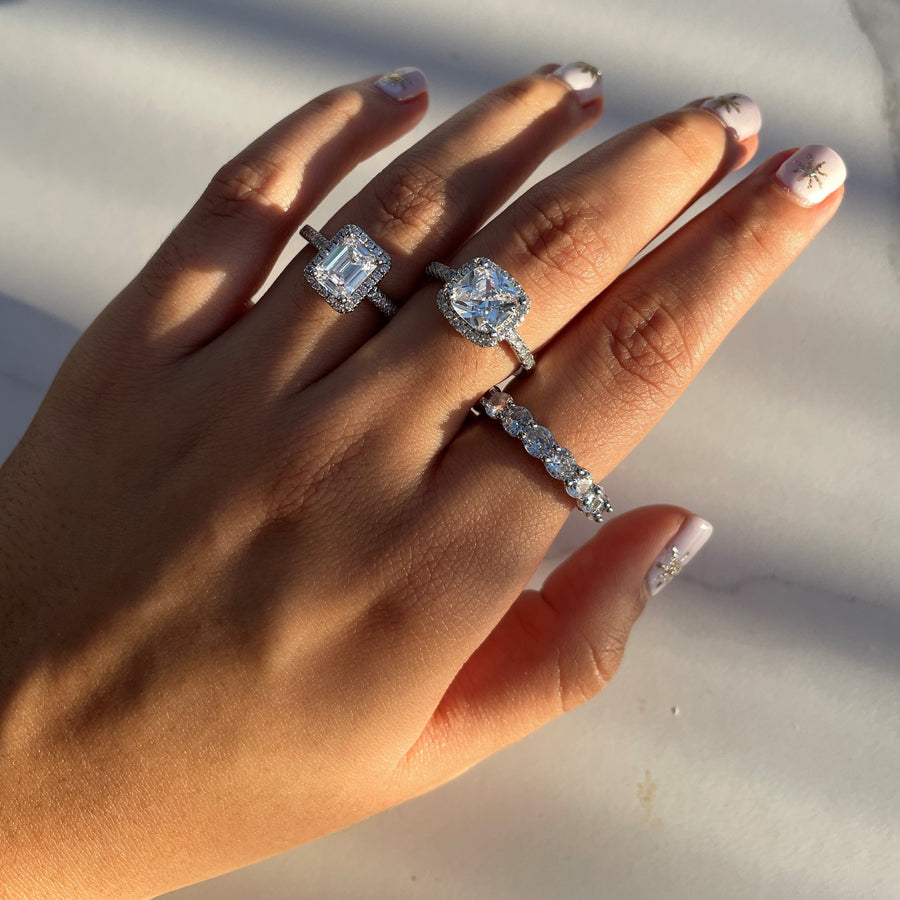 Amour Promise Ring CZ