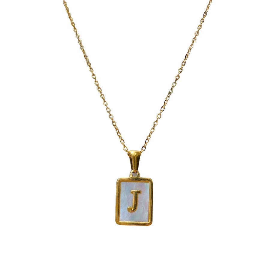 Belle Initial Necklace