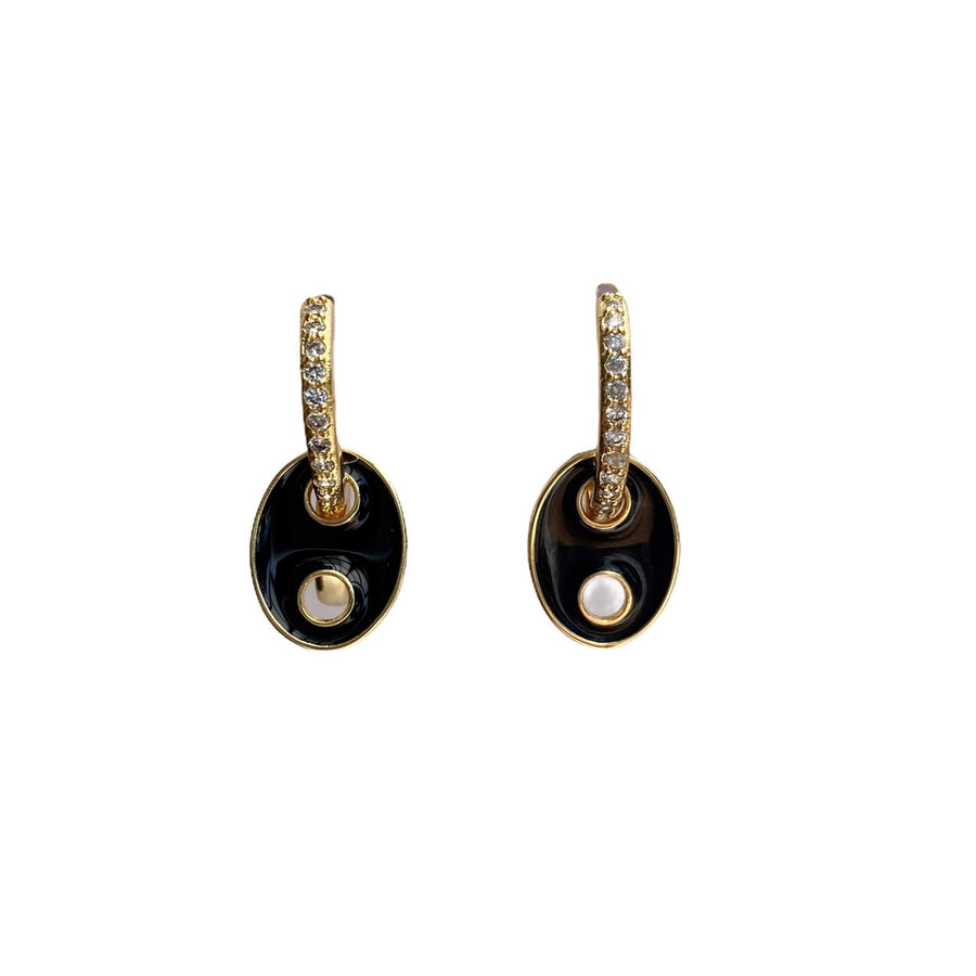 Enamel Gucci Earrings