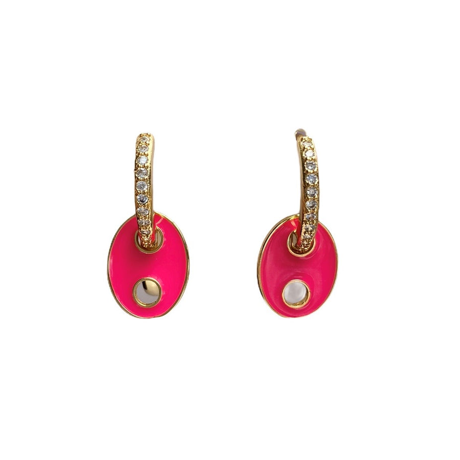 Enamel Gucci Earrings